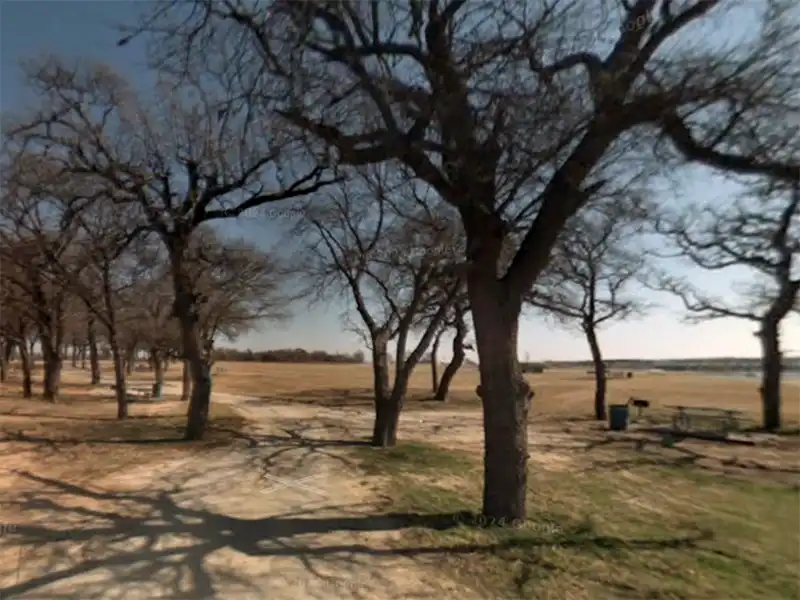 Photo of a campsite at de cordova bend park at lake granbury, texas