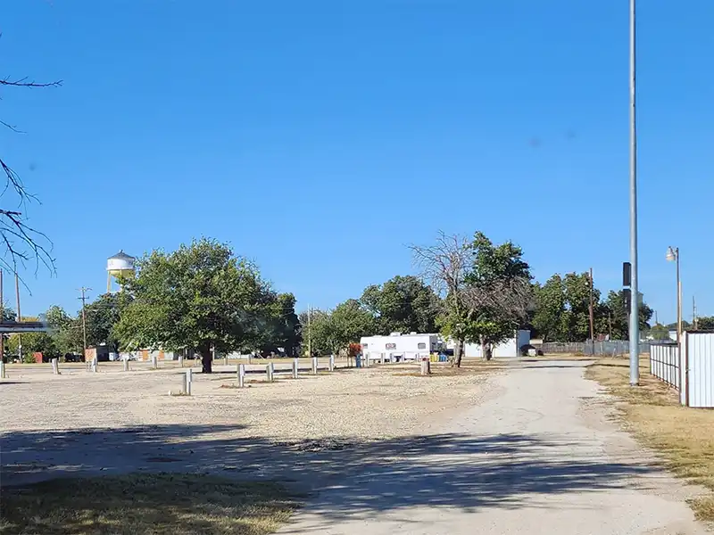 Photo of the grounds at haskell RV Park in Haskell, Texas