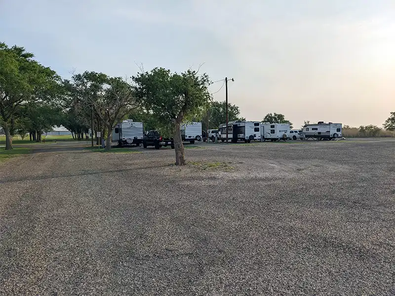 landscape photo of levelland rv park, texas