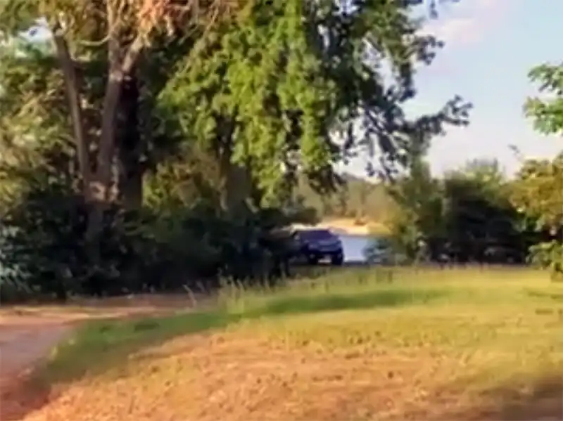 Photo of a campsite at pleasure point park at lake winnsboro texas