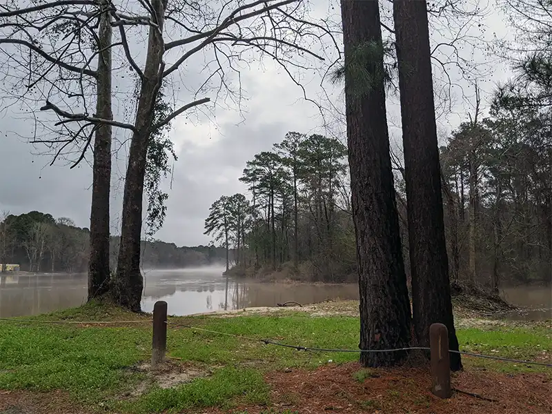 photo of the campground at Swede Johnson Recreation Area in Texas