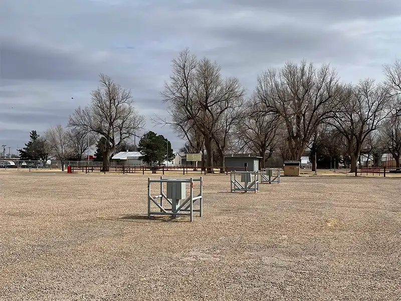 campsites at texhoma rv park dumas texas