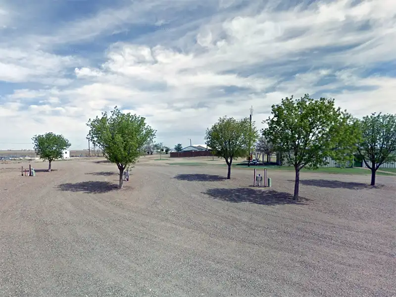 photo of campsites at wayne russell RV park in floydada, texas