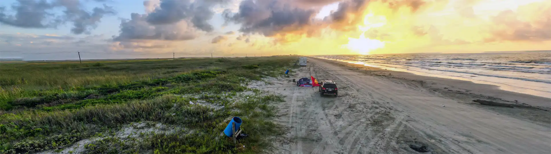 Brazoria County Free Beach Access #1 – Boondocker's Bible